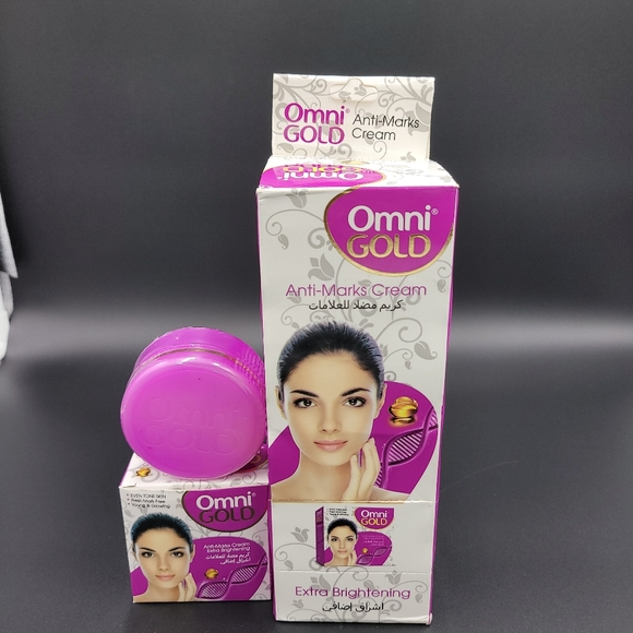 Skincare Omni Gold Beauty Cream For Glowing And Anti Marks Extra
